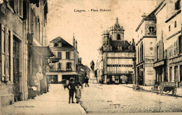 Delcampe - LANGRES PLACE DIDEROT - Langres