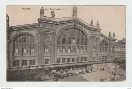 Delcampe - PARIS:  GARE  DU  NORD  -  POUR  ITALIE  -  PHOTO  -  FP - Pariser Métro, Bahnhöfe