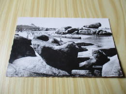 Delcampe - CPSM Trégastel (22).Les Rochers Au Port - Carte Animée. - Trégastel