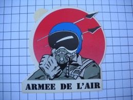 Delcampe - AUTOCOLLANT  Stickers, ARMEE DE L AIR   Pilote Avion Aviation - Autocollants