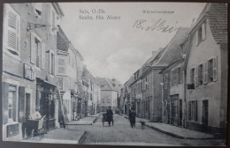 Delcampe - CPA Animée De Soultz Sulz - Wünhelmerstrasse - Contrôle Militaire 1915 (07) - Soultz