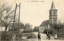 Delcampe - - LEPUIX DELLE (90) - L'Eglise  (animée)  -24350- - Delle