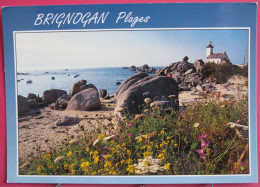 Delcampe - 29 - Brignogan Plages - La Plage Du Phare - Brignogan-Plage