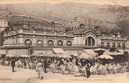 Delcampe - Monaco Monte Carlo Cafe De Paris - Monte-Carlo