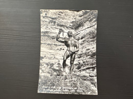 Delcampe - ENNA IL MONUMENTO AD ENNA LO SCHIAVO - Enna