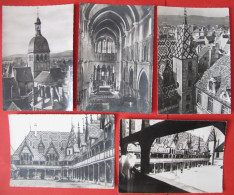 Delcampe - Lot De 5 CPSM - 21 - Beaune - Hôtel Dieu Et Collégiale - Beaune