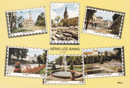 Delcampe - NERIS LES BAINS --Multivues ......(sous Forme De Timbres Poste ) - Neris Les Bains