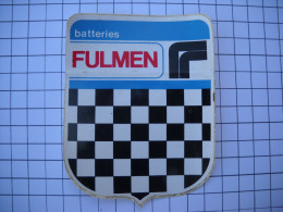 Delcampe - AUTOCOLLANT  Stickers , BATTERIES FULMEN - Autocollants
