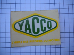 Delcampe - AUTOCOLLANT  Stickers , YACCO   L'huile Des Records Du Monde - Autocollants