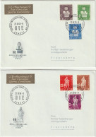 Delcampe - Schweiz Suisse 1958: Dienst V Service BUREAU INT. D'ÉDUCATION (BIE) Zu+Mi 40-45 FDC Mit ⊙ GENÈVE 22.IX.58 (Zu CHF 40.00) - FDC