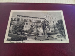Delcampe - CARTOLINA PALERMO - PALAZZO REALE- VIAGGIATA 1950 FORMATO PICCOLO - Palermo