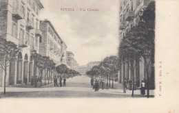 Delcampe - LA SPEZIA-VIA CHIODO-CARTOLINA NON VIAGGIATA 1900-1904-SCANSIONATO RETRO - La Spezia