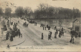Delcampe - 92 -  Suresnes  - Le Pont Entrée Du Bois De Boulogne Un Jour De Courses  ** CPA Animée ** - Suresnes