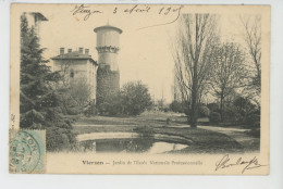 Delcampe - VIERZON - Jardin De L'Ecole Nationale Professionnelle - Vierzon