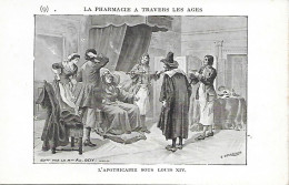 Delcampe - La Pharmacie à Travers Les Ages  -  L'Apothicaire Sous Louis XIV - Kunsthandwerk