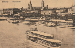 Delcampe - MAINZ. Rheinansicht 1919 - Mainz