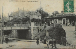Delcampe - 92 - Suresnes - LaGare - Ligne De Versailles * CPA  Animée Attelage** - Suresnes