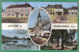 Delcampe - Carte Postale 18. Henrichemont  Très Beau Plan - Henrichemont