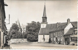 Delcampe - COURTALAIN ( 28 ) - Eglise Et Château ( C.P.S.M. , Pt - Ft ) - Courtalain