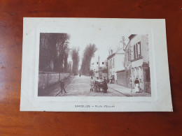 Delcampe - CPA D95 Sarcelles Route D Ecouen - Sarcelles