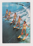 Delcampe - Sexy Young Women With Swimwear Water Skiing Scene, Vintage Photo Postcard RPPc Pin-Up (71269) - Pin-Ups