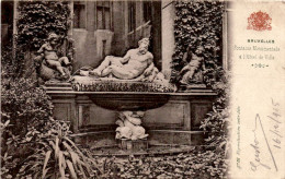Delcampe - 513 - BRUXELLES - Fontaine Monumentale à L'Hôtel De Ville - Monumenti, Edifici