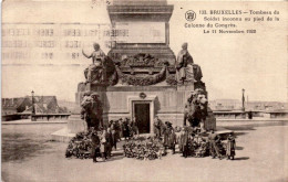 Delcampe - 514 - BRUXELLES - Tombeau Du Soldat Inconnu - Colonne Du Congrès - 11.11.1922 - Monumenti, Edifici