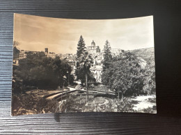 Delcampe - PIAZZA ARMERINA (ENNA) GIARDINO GARIBALDI 1958 - Enna