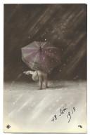 Delcampe - Enfant - Fantaisie  - Bebe Au Parapluie - Babies