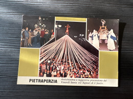 Delcampe - PIETRAPERZIA (ENNA) ANTICHISSIMA E  SUGGESTIVA PROCESSIONE DEL VENERDÌ SANTO - Enna