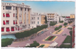 Delcampe - MAROC MOROCCO - MEKNES - AVENUE LYAUTEY - BUS AUTOCAR - HOTEL EXCELSIOR - Meknes