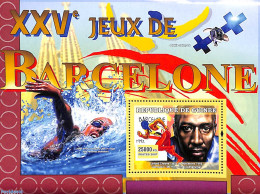 Guinea, Republic 2007 Linford Christie S/s, Mint NH, Sport - Athletics - Olympic Games - Swimming - Athlétisme