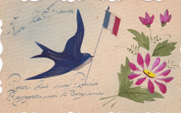 Delcampe - MILITARIA - Vive La France - Peinte à La Main - Heimat