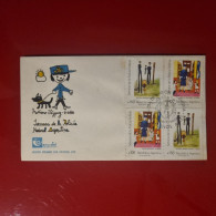 Enveloppe Premier Jour D'emission Avec Cachet Spécial Et Varieté De Timbres - ARGENTINA - - Briefe U. Dokumente