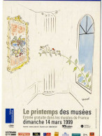 Delcampe - SEMPE  LE PRINTEMPS DES MUSEES  1999 - Sempé