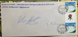 Delcampe - Himalaya, Lhotse, Hillary, Mountaineering, Expedition, Autograph,alpinism,climbing,nepal, Signed Cover - Bergsteigen