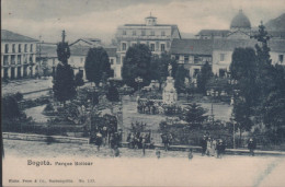 Delcampe - Santa Fé De Bogotá.Parque "Bolivar".Editor Flohr,Price - Kolumbien