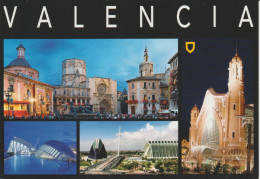 Delcampe - (C404)  VALENCIA. EL HEMISFERIC, EL AGORA, MUSEO DE LAS CIENCIAS Y MERCADO DE COLON - Valencia