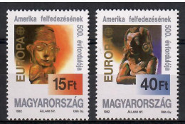 Hungary 1992 Mi 4195-4196 MNH  (ZE4 HNG4195-4196) - Christopher Columbus