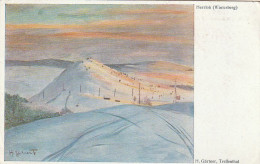 Delcampe - AK Herrloh Bei Winterberg - Künstlerkarte Gärtner - Ca. 1920  (77080) - Winterberg