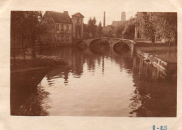 Delcampe - Bruges - Brugge - Pont Du Béguinage - 1925 - Belgique Belgium - 6,5x9 Cm - Brugge