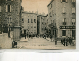 Delcampe - --07- ARDECHE -  ANNONAY -  Place St-Michel - Annonay