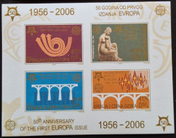 Delcampe - SERBIE ET MONTENEGRO / YT BF 61 - Non Dentelé / 50 ANS EUROPA - PONT / NEUF ** / MNH - Serbien