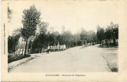 Delcampe - MONTDIDIER - BOULEVARD De COMPIEGNE  - - Montdidier