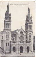 Delcampe - CPA Paris Eglise Saint Ambroise Dans Le 11e Arrondissement, Place Saint Ambroise 1900-1910 - Paris (11)