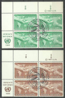 UNO Vienna 1983 Mi 32-33 Cancelled  (SZE1 UNVmarvie32-33a) - Contro La Fame