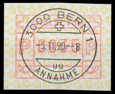 SCHWEIZ ATM A4 Nr 4 0035 Zentrisch Gestempelt X7E655A - Automatenmarken