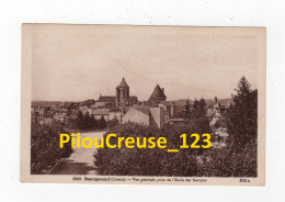 Delcampe - 23 Creuse - BOURGANEUF - " Vue Générale Prise De L'Ecole Des Garçons " - VUE RARE - Bourganeuf