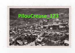 Delcampe - 23 Creuse - BOURGANEUF - " Vue Générale Prise En Avion " - Bourganeuf