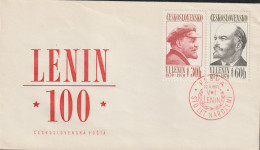Ceskoslovensko FDC 1970 Lenin. Postal Weight 0,04 Kg. Please Read Sales Conditions Under Image Of Lot (Kasse16-310) - Lenin